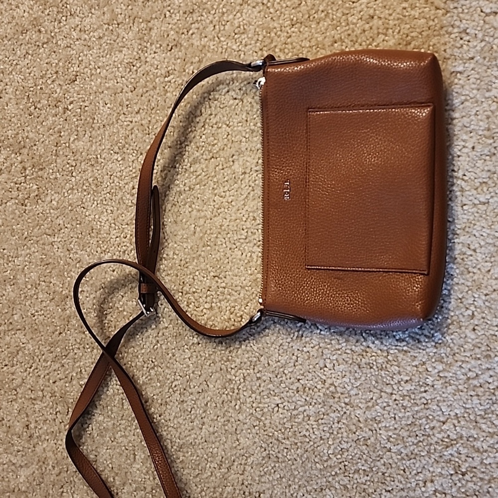 Ralph Lauren shoulder sag small leather